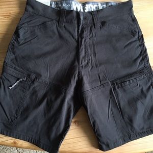 Wrangler Men's 10" Relaxed Fit Outdoor Shorts - Black - Size 30